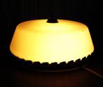 plafonniere melkglas retro lamp bedlamp hollywood lamp koeko, Huis en Inrichting, Lampen | Plafondlampen, Gebruikt, Ophalen of Verzenden