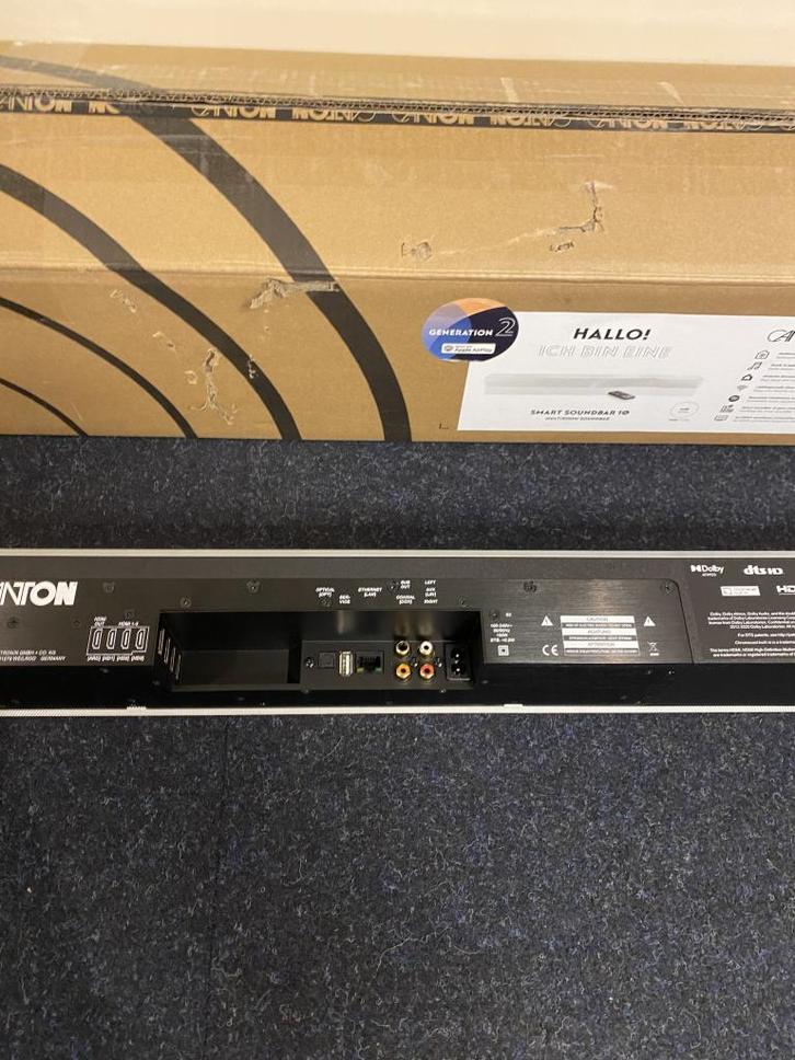 Canton | Sound L | Soundbar | Wit, Audio, Tv en Foto, Soundbars, Zo goed als nieuw, Bluetooth, Ophalen of Verzenden