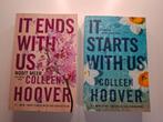 Colleen Hoover Boeken - It Ends With Us & It Starts With Us, Verzenden, Nieuw