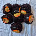 Katia Paysanne Wol - Zwart met Rode Accentjes, Ophalen of Verzenden, Nieuw, Breien of Haken, Wol of Garen