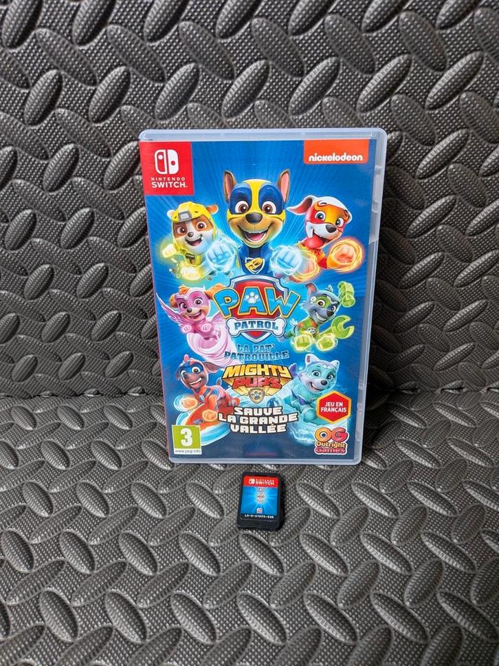Switch Paw Patrol: Mighty Pups Save Adventure Bay, Spelcomputers en Games, Games | Nintendo Switch, Zo goed als nieuw, Avontuur en Actie