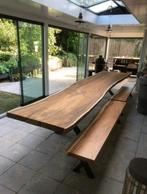 Boomstamtafel eiken zeldzaam!! 🪾, Ophalen, Nieuw, Pallet, Minder dan 200 cm