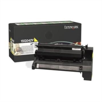 Lexmark 15G042Y toner yellow (origineel) beschikbaar voor biedingen