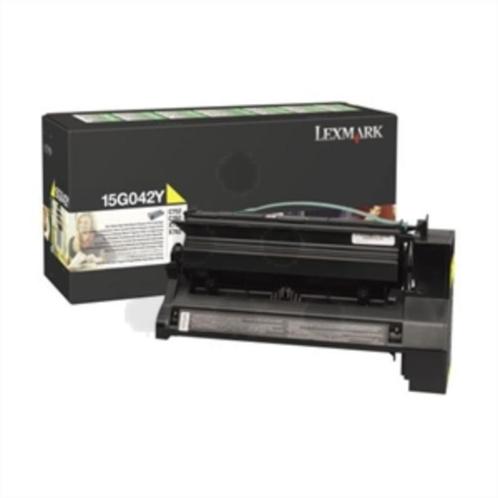 Lexmark 15G042Y toner yellow (origineel), Computers en Software, Printerbenodigdheden, Nieuw, Toner, Verzenden