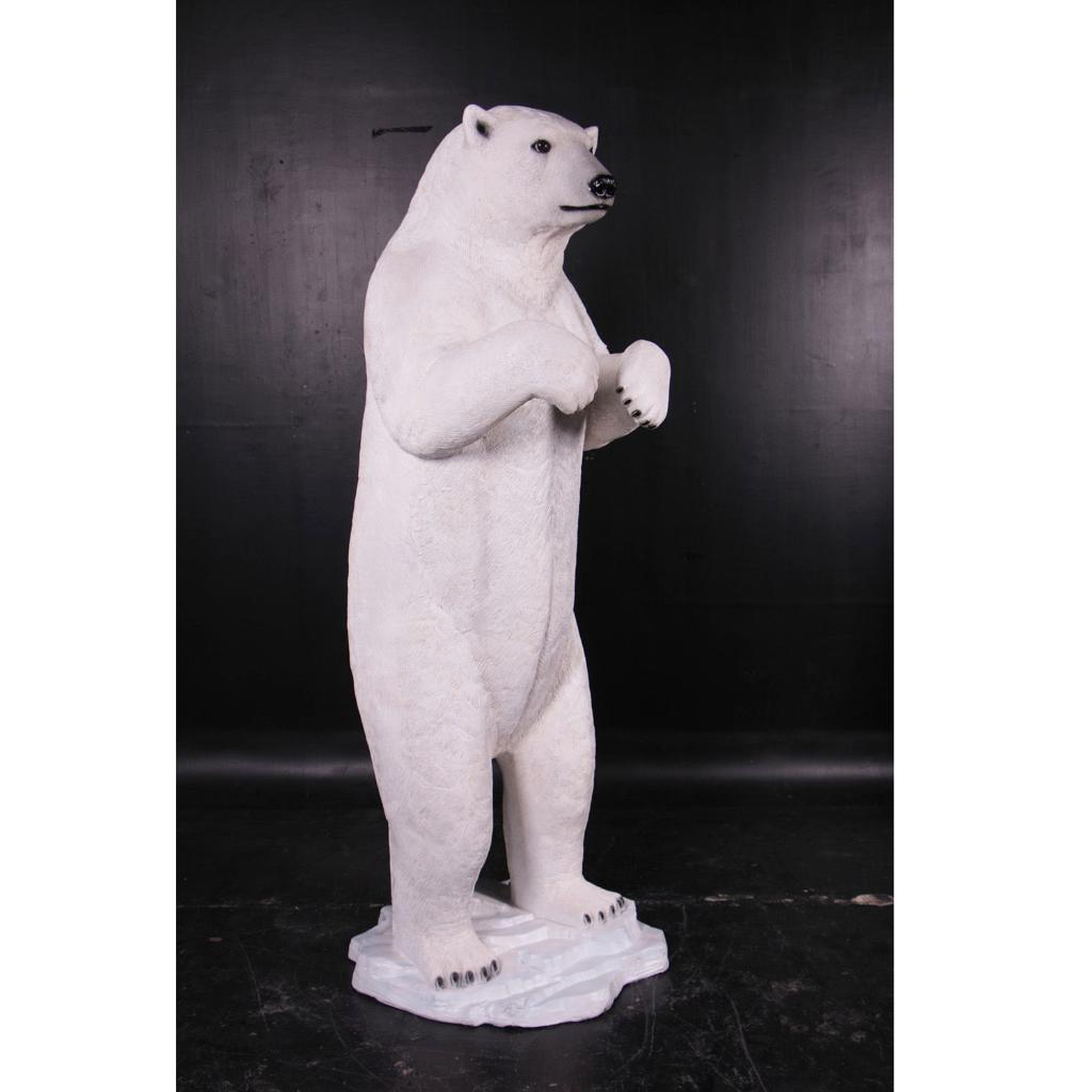 Standing Polar Bear – IJsbeer beeld Hoogte 212 cm, Ophalen, Nieuw, Overige typen