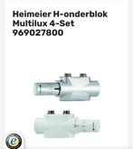 Heimeier H-onderblok Multilux 4-Set wit, Verzenden