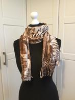 Dames sjaal bruin/ beige, Kleding | Dames, Mutsen, Sjaals en Handschoenen, Ophalen of Verzenden, Zo goed als nieuw, Maat 46/48 (XL) of groter