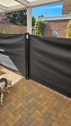 Dubbel Windscherm voor Tuin/Terras, Ophalen, Kunststof, Gebruikt, 100 tot 150 cm