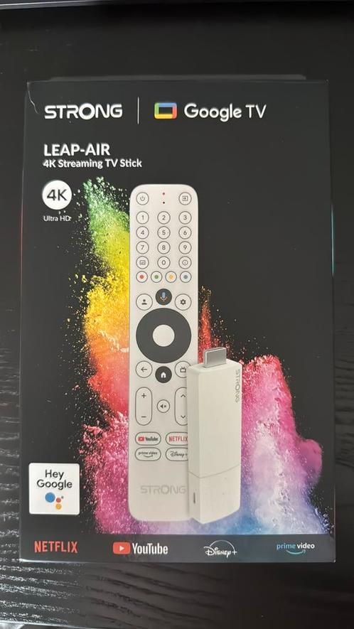 Strong LEAP AIR 4k Streaming Stick, Audio, Tv en Foto, Mediaspelers, Zo goed als nieuw, HDMI, Ophalen of Verzenden