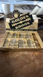 Oude scheermesjes van Max Herder”Gouden Kroon”, Verzamelen, Ophalen of Verzenden, Nieuw, Gebruiksvoorwerp