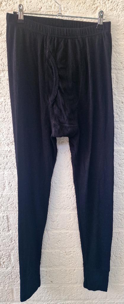 Zwarte warme herenbroek – maat XL, Kleding | Heren, Ondergoed, Boxer, Overige kleuren, Ophalen of Verzenden