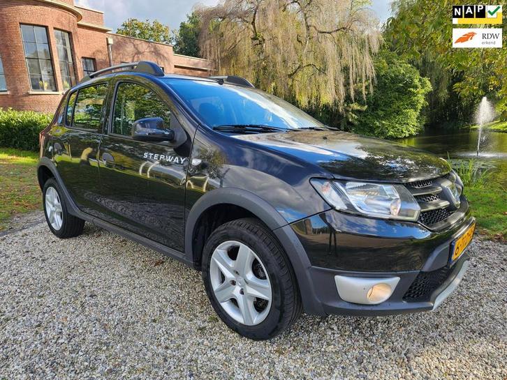 Dacia Sandero 0.9 TCe Stepway Lauréate AIRCO/cruise, Auto's, Dacia, Bedrijf, Te koop, Sandero Stepway, ABS, Airbags, Airconditioning