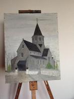 Schilderij Kerk in Afsnee bij Gent, Ophalen