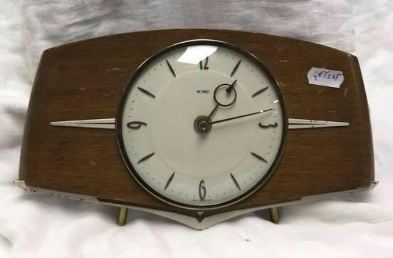 Vintage wekker metamec, Antiek en Kunst, Curiosa en Brocante, Ophalen