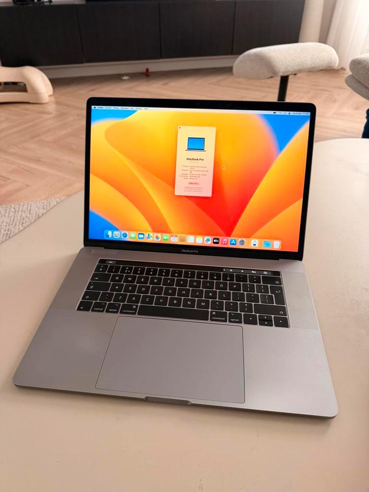 Apple MacBook Pro 15” Spacegrey 16GB i7, Computers en Software, Apple Macbooks, Zo goed als nieuw, MacBook Pro, 15 inch, 2 tot 3 Ghz