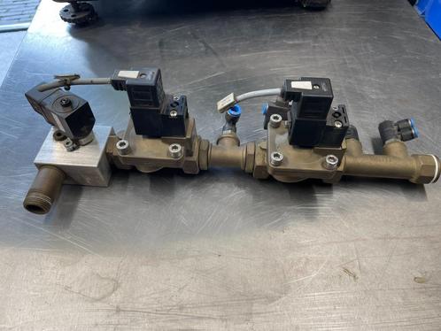 Festo messing magneetventiel 3/4" incl. spoel 24 V DC, Doe-het-zelf en Verbouw, Verwarming en Radiatoren, Zo goed als nieuw, Overige typen