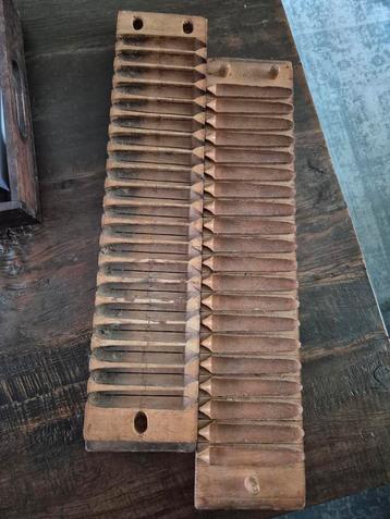 Vintage Sigarenmal - Houten Sigarenpers beschikbaar voor biedingen