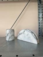Marmeren accessoires servethouder kaarsenhouder, Ophalen, Zo goed als nieuw, Overige materialen, Minder dan 25 cm