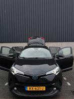 Toyota C-HR 1.8 Hybrid 122pk CVT 2018 Zwart, Auto's, 725 kg, Euro 6, 4 cilinders, Leder en Stof