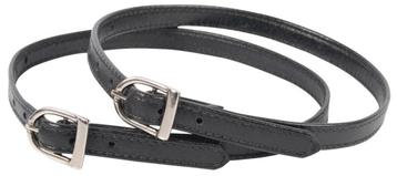 Harry's Horse Soft Leren Sporenriempjes, voor sporen, zwart beschikbaar voor biedingen