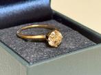 Gouden ring met NATUURLIJKE diamant van maar liefst 1.42ct!!, Nieuw, Ophalen of Verzenden, 17 tot 18, Met edelsteen