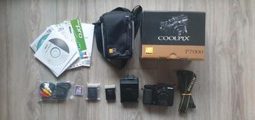 Nikon Coolpix P7000 in doos met tas