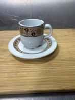 24 mosa koffie kopjes met schotels, Ophalen, Porselein, Overige stijlen, Kop(pen) en/of Schotel(s)