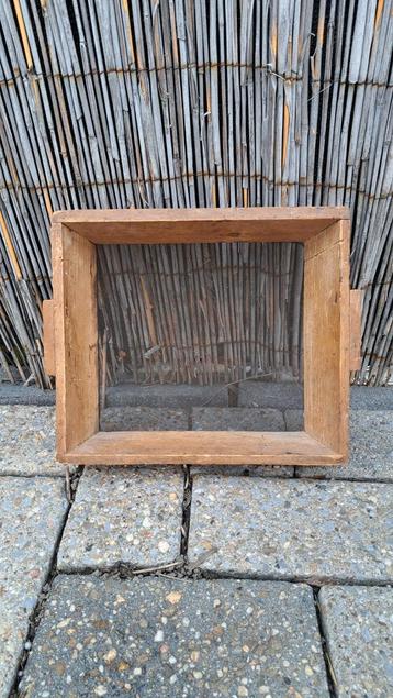 Vintage Houten Zeef met Gaas beschikbaar voor biedingen