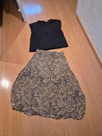 Zomerse set: Rok en top - Vero Moda & Revelation, Kleding | Dames, Rokken, Vero Moda, Zwart, Ophalen of Verzenden, Zo goed als nieuw