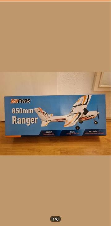 Nieuwe Fms Ranger 850mm Trainer Pnp met Reflex V3 Nieuw.. beschikbaar voor biedingen