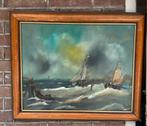 Schilderij gesigneerd door A.D, Antiek en Kunst, Kunst | Schilderijen | Klassiek, Ophalen