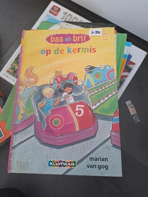 Marian van Gog - Bas en Brit op de kermis, Boeken, Kinderboeken | Jeugd | onder 10 jaar, Zo goed als nieuw, Ophalen of Verzenden
