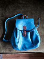 Leuk blauw rugzakje van leer, Ophalen of Verzenden, Overige merken
