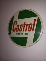 Castrol bord 48cm oud, Ophalen of Verzenden