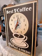 Best 5 $ Coffee klok Route 66 Pies Hot & Fresh, Huis en Inrichting, Woonaccessoires | Klokken, Ophalen of Verzenden