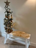 Wit Houten Halbankje / Zitbankje, Ophalen, Gebruikt, Wit, Eén