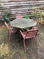 Tuintafel teakhout GRATIS, Tuin en Terras, Tuinsets en Loungesets, Ophalen, Gebruikt, Teakhout