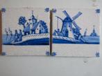 twee antieke terptegels, Ophalen of Verzenden