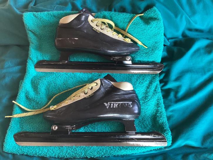 Viking marathon nagano thermo 41 42 43, Sport en Fitness, Schaatsen, Gebruikt, Noren, Viking, Klapschaats, Ophalen of Verzenden