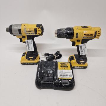 DeWalt DCD710 + DCF815 Accu SET | Incl garantie beschikbaar voor biedingen