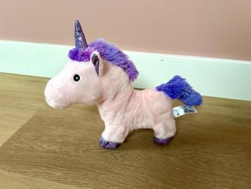 *NIEUW!* Interactieve eenhoorn / unicorn knuffel met geluid! beschikbaar voor biedingen