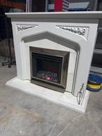 Electrische haard met schouw - werkend - nochris 2.0, Ophalen of Verzenden, Vrijstaande haard, Gashaard