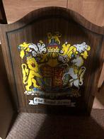 Dartkast vintage, Sport en Fitness, Darts, Ophalen, Zo goed als nieuw, Dartbord