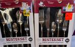 Kitchen Aid bestekset 12 personen, Huis en Inrichting, Keuken | Bestek, Ophalen of Verzenden, Zo goed als nieuw, Rvs of Chroom