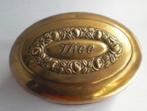 ANTIEK * KOPER THEE BEWAARBLIK * ART NOUVEAU Met Rozenrand, Antiek en Kunst, Verzenden, Koper
