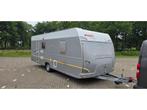 Dethleffs Lifestyle 495TK caravan stapelbed,Fransbed. 6pers, Bedrijf, Tot en met 6, Dethleffs