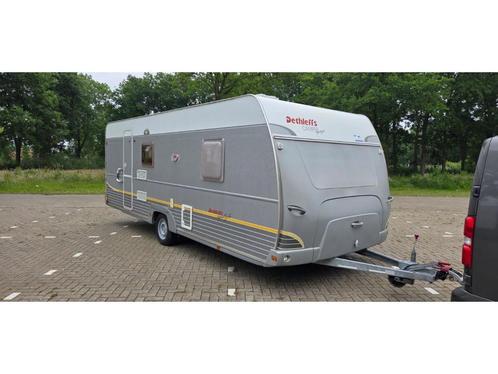 Dethleffs Lifestyle 495TK caravan stapelbed,Fransbed. 6pers, Caravans en Kamperen, Campers, Bedrijf, tot en met 6, Dethleffs
