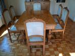 Antieke eethoek mozaïek eikenTafel 6 Stoelen, Antiek en Kunst, Antiek | Meubels | Tafels, Ophalen
