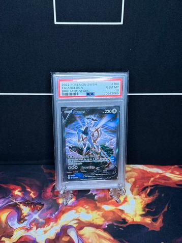 Arceus V PSA 10 Brilliant Stars 160/172 beschikbaar voor biedingen