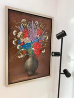 Rode Klaprozen, veldbloemen, kunst ,, Antiek en Kunst, Ophalen